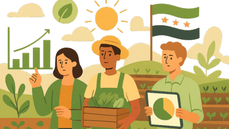 مؤشرات الأداء الزراعي السوري: قياس الإنتاجية والاستدامة في مواجهة التحديات
